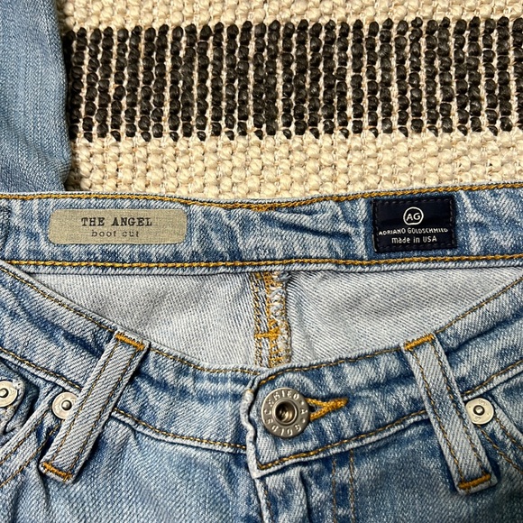 Women’s AG THE ANGEL boot cut Jeans Size 26 - Picture 3 of 4